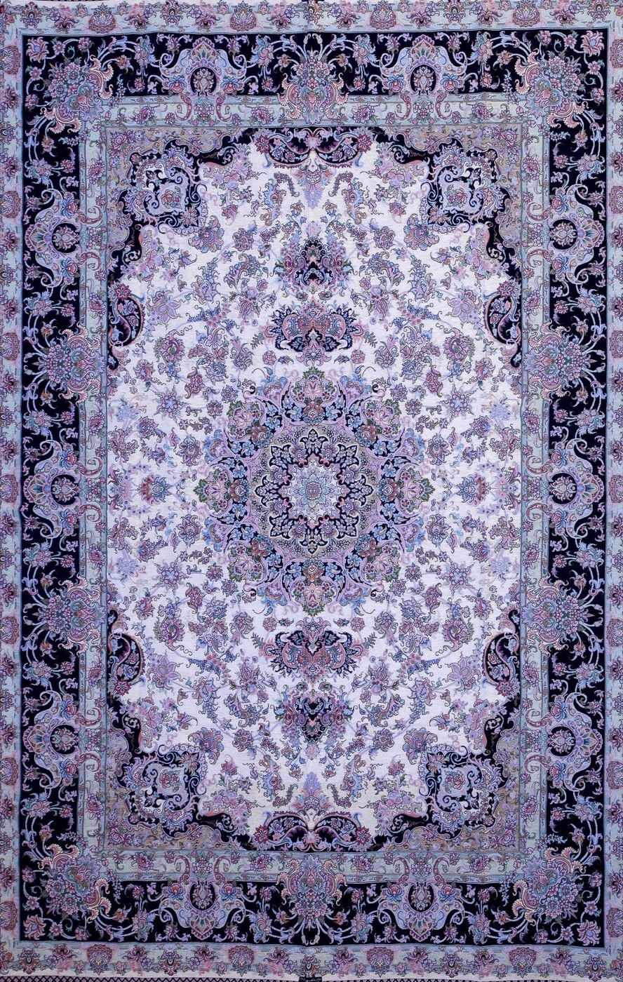 A rug unrolling